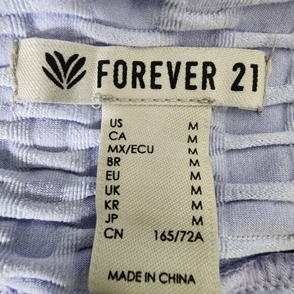 Forever 21 Women Legging Scrunch Butt Lift Training Yoga Purple Medium Honeycomb - Picture 7 of 7